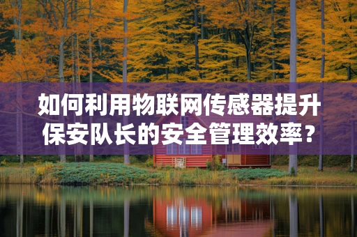 如何利用物联网传感器提升保安队长的安全管理效率？