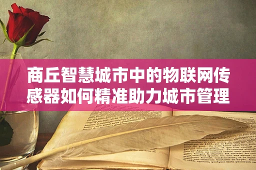 商丘智慧城市中的物联网传感器如何精准助力城市管理？
