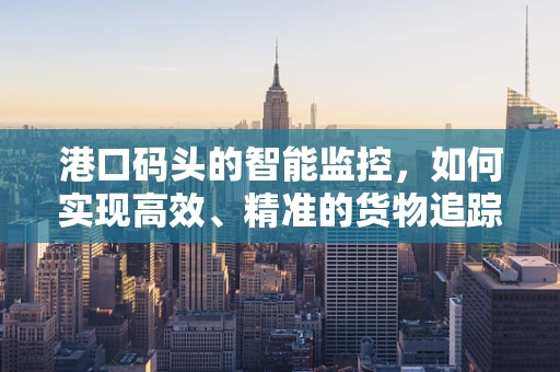 港口码头的智能监控，如何实现高效、精准的货物追踪？