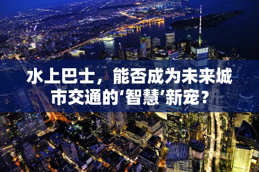 水上巴士，能否成为未来城市交通的‘智慧’新宠？