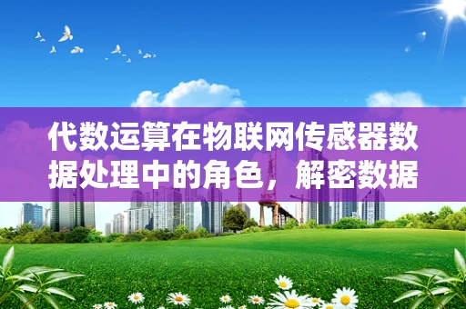 代数运算在物联网传感器数据处理中的角色，解密数据背后的秘密