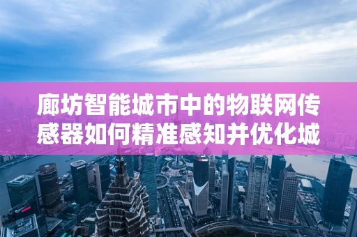 廊坊智能城市中的物联网传感器如何精准感知并优化城市管理？