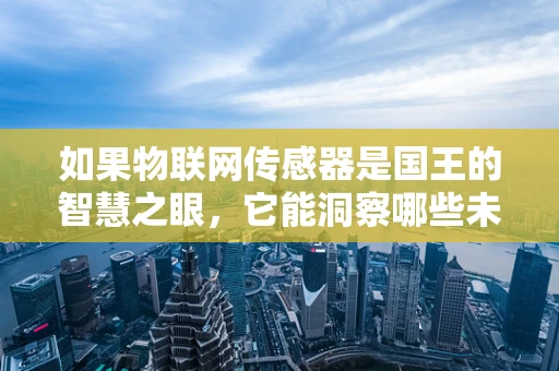 如果物联网传感器是国王的智慧之眼，它能洞察哪些未知？