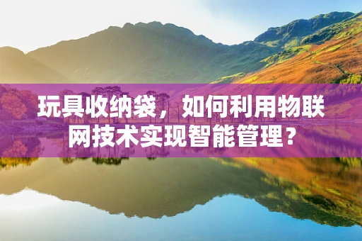 玩具收纳袋，如何利用物联网技术实现智能管理？