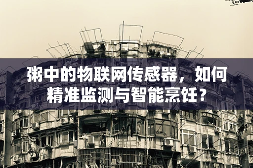 粥中的物联网传感器，如何精准监测与智能烹饪？