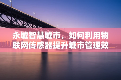 永城智慧城市，如何利用物联网传感器提升城市管理效率？