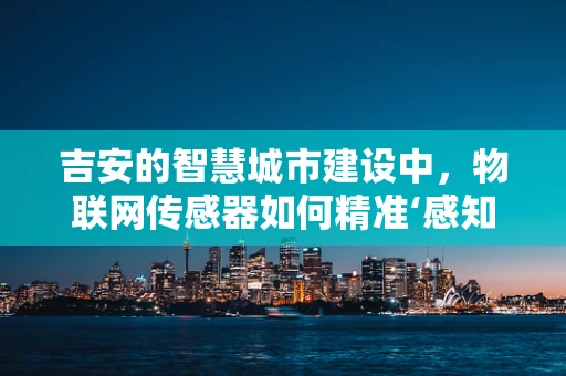 吉安的智慧城市建设中，物联网传感器如何精准‘感知’城市脉动？