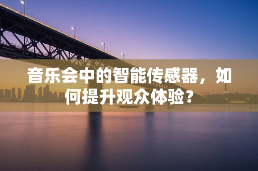 音乐会中的智能传感器，如何提升观众体验？