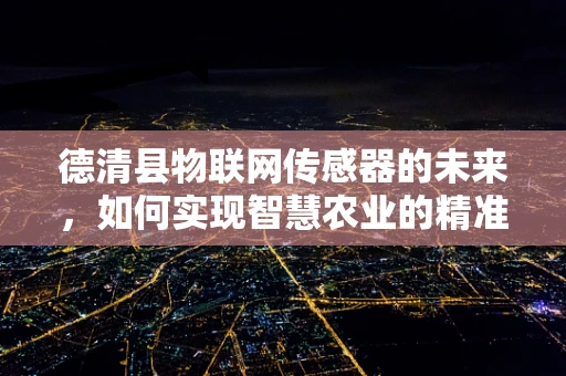 德清县物联网传感器的未来，如何实现智慧农业的精准监测？