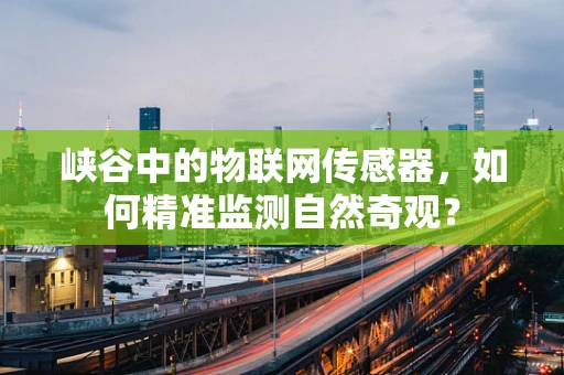 峡谷中的物联网传感器，如何精准监测自然奇观？