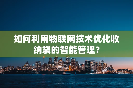 如何利用物联网技术优化收纳袋的智能管理？