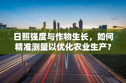日照强度与作物生长，如何精准测量以优化农业生产？