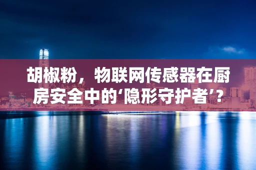 胡椒粉，物联网传感器在厨房安全中的‘隐形守护者’？