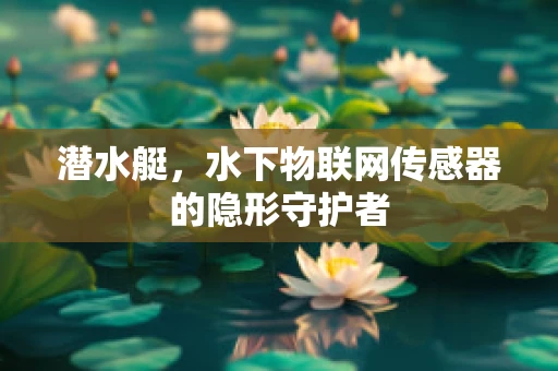 潜水艇，水下物联网传感器的隐形守护者