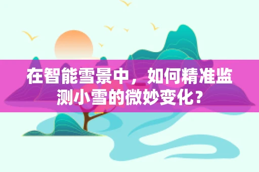 在智能雪景中，如何精准监测小雪的微妙变化？