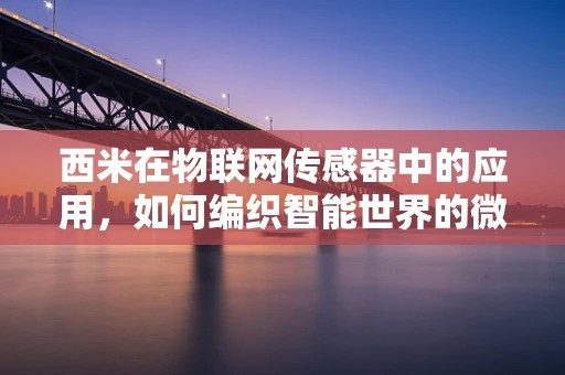 西米在物联网传感器中的应用，如何编织智能世界的微小奇迹？