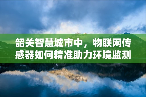 韶关智慧城市中，物联网传感器如何精准助力环境监测？