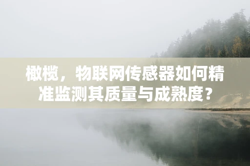 橄榄，物联网传感器如何精准监测其质量与成熟度？