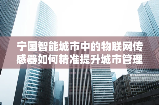 宁国智能城市中的物联网传感器如何精准提升城市管理效率？
