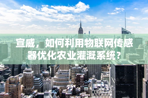 宣威，如何利用物联网传感器优化农业灌溉系统？
