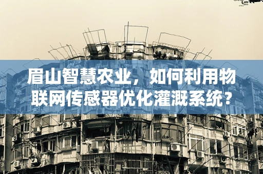 眉山智慧农业，如何利用物联网传感器优化灌溉系统？