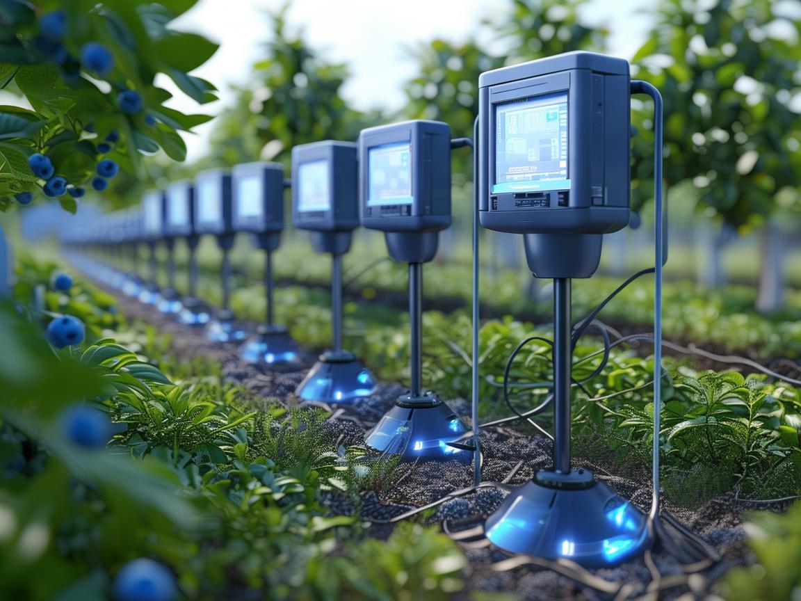 蓝莓种植中的智能监测，如何精准控制土壤湿度？
