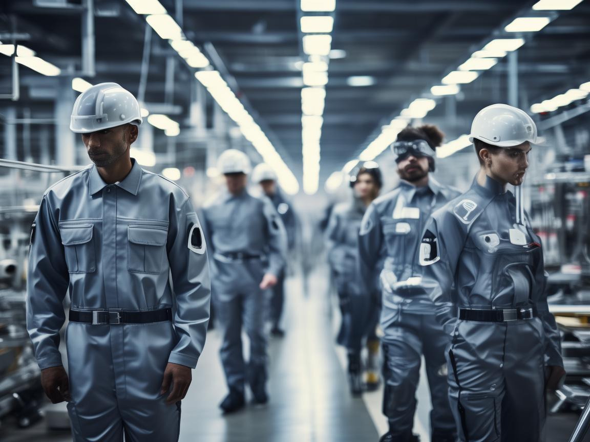 工作服在物联网传感器中的应用,如何提升员工安全与效率?