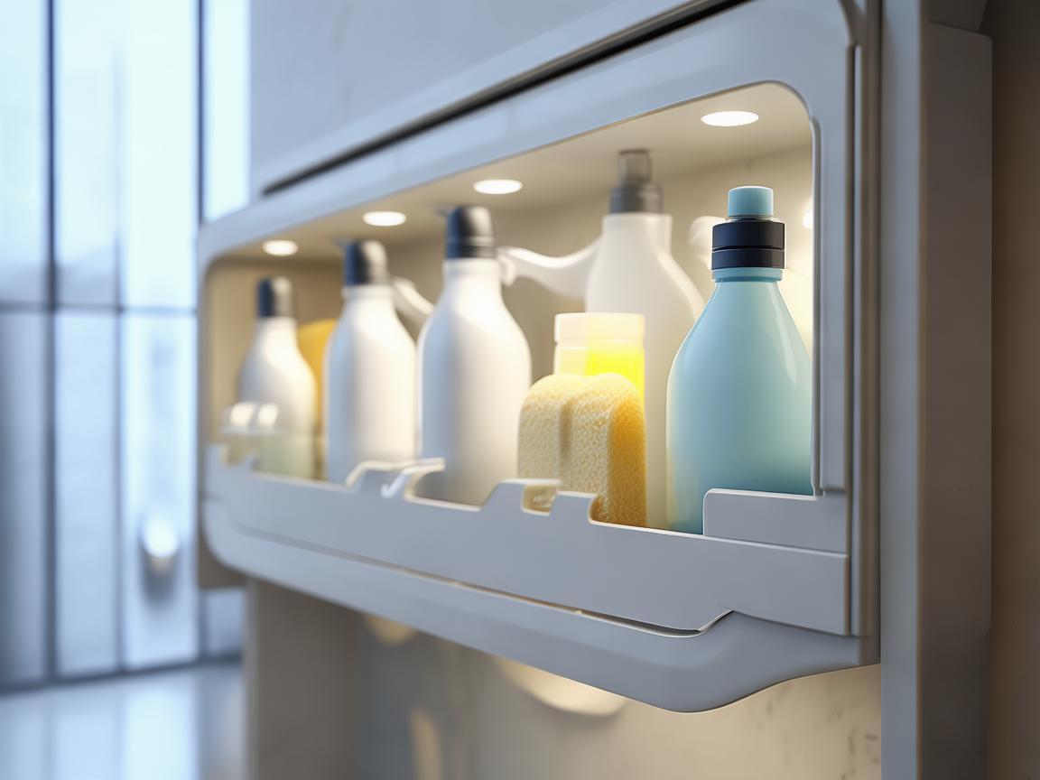 如何优化卫生间清洁用品架的设计以提升用户体验?