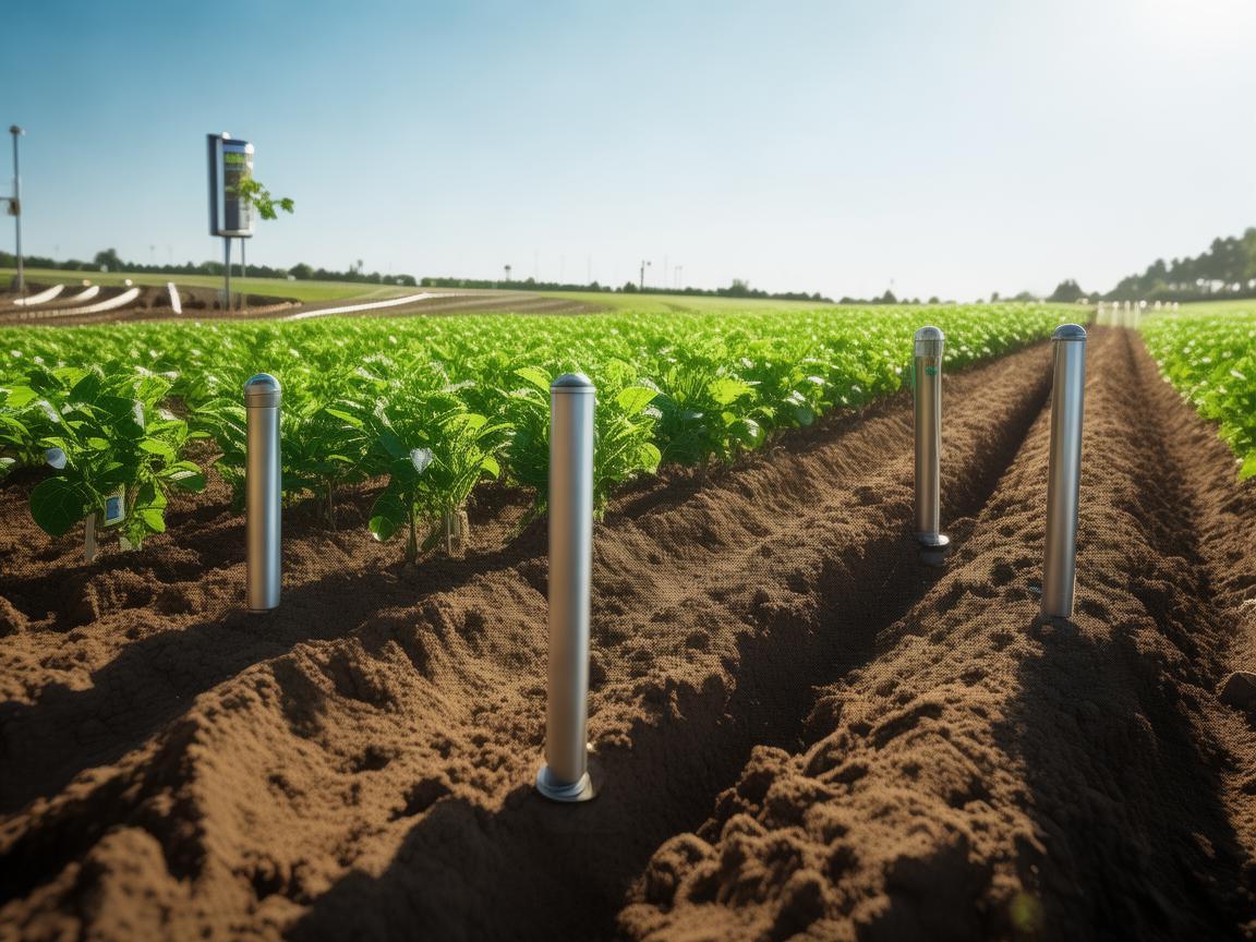 智能农场田地，如何精准监测土壤湿度以优化灌溉？